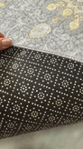 فرشینه مخمل آبی