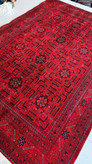 فرشینه مخمل قرمز لاکی