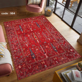فرشینه مخمل لاکی طرح سلطان اباد