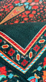 فرشینه مخمل طرح باغ گل