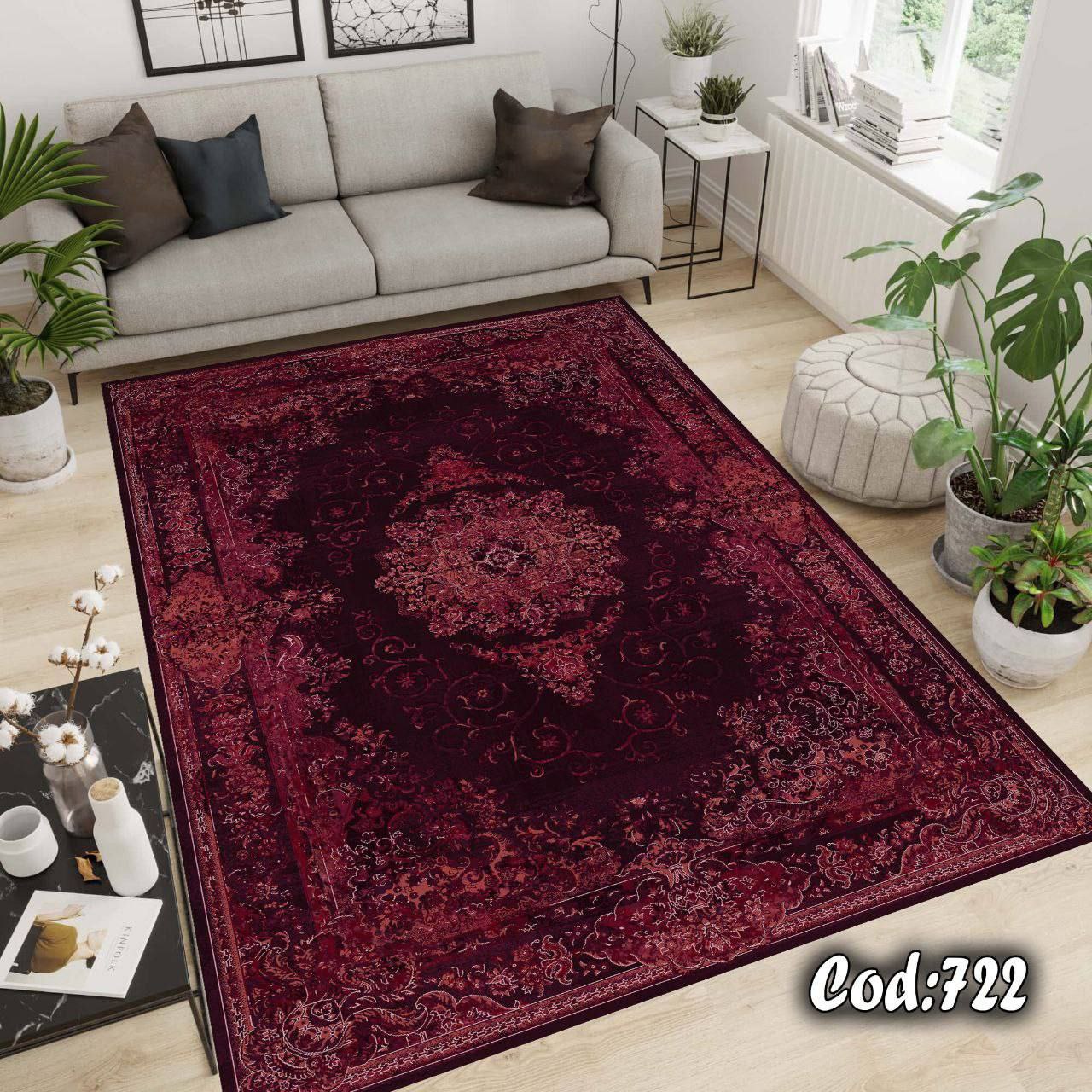 فرشینه مخمل ترنج دار