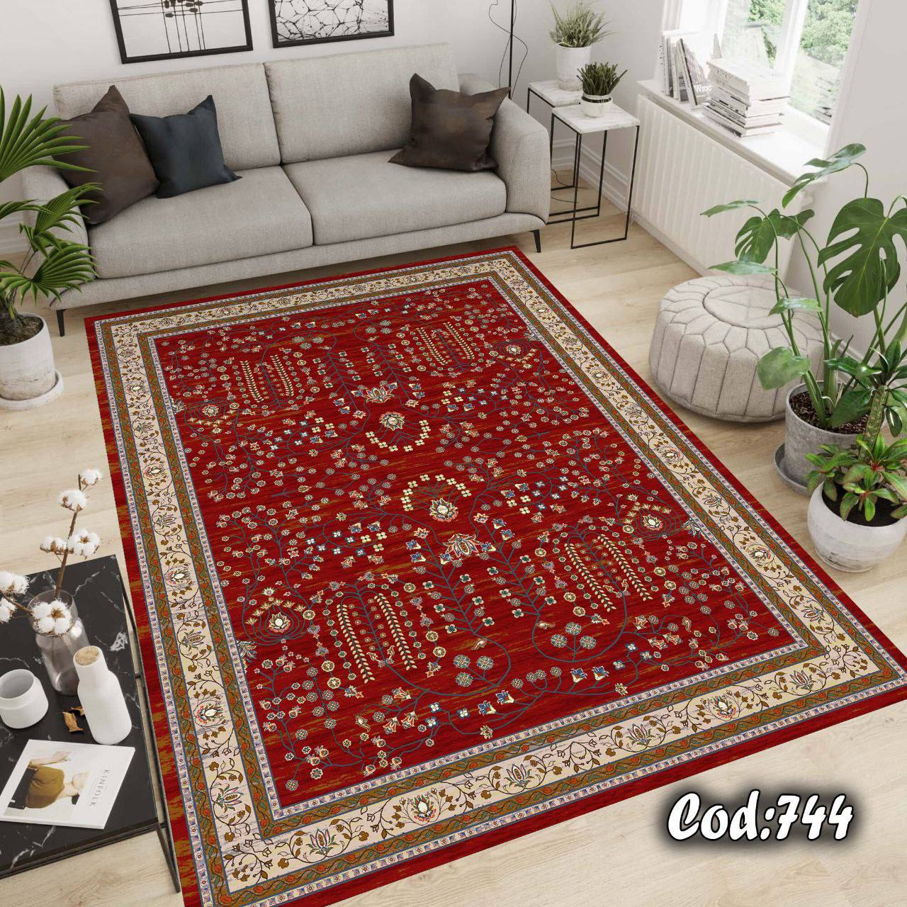 فرشینه مخمل لاکی افشان