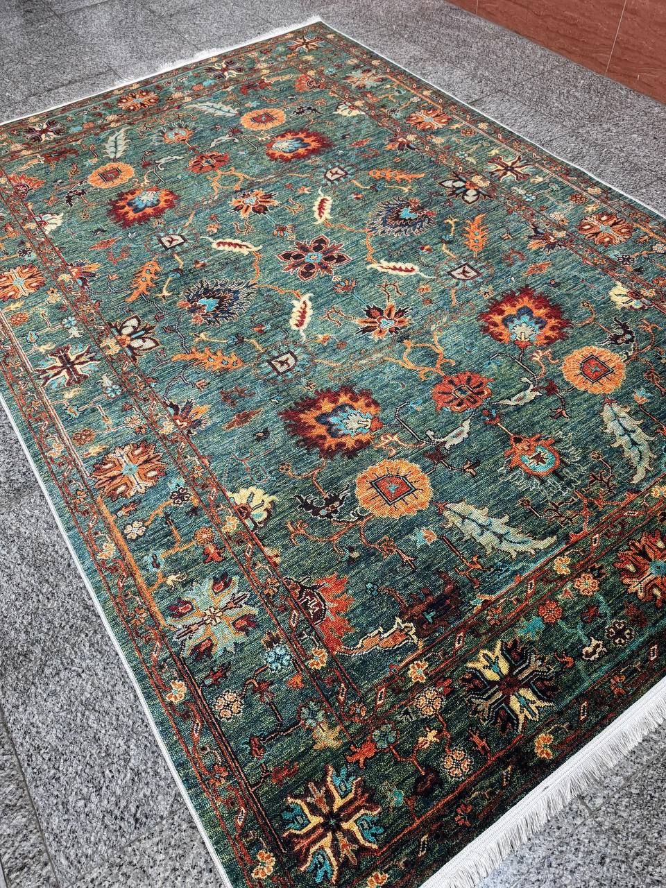 فرشینه مخمل طرح سلطان اباد