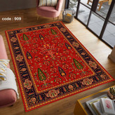 فرشینه مخمل طرح سلطان اباد