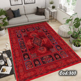 فرشینه مخمل سنتی لاکی