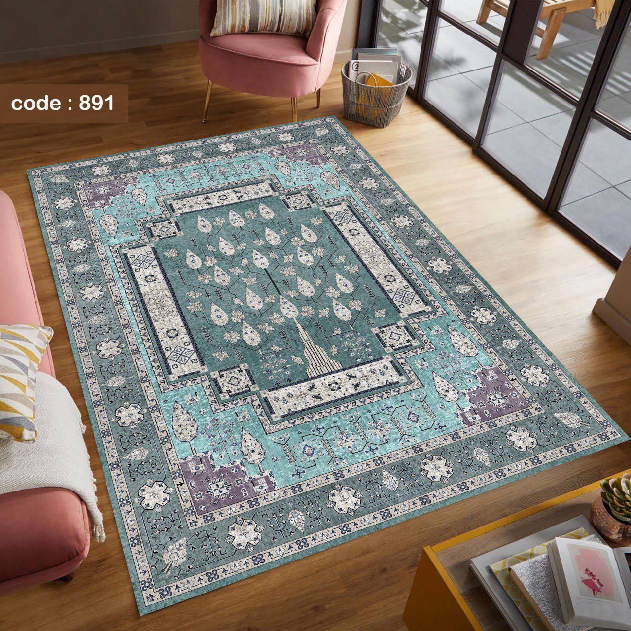 فرشینه مخمل رنگی