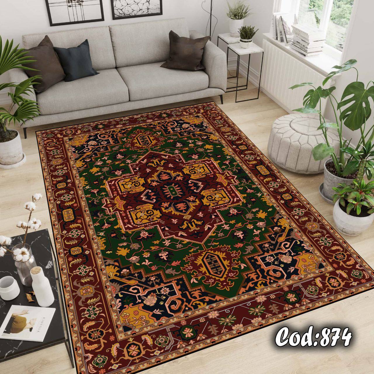 فرشینه مخمل سنتی