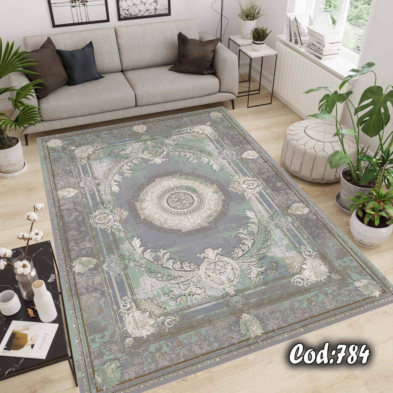 فرشینه مخمل کلاسیک