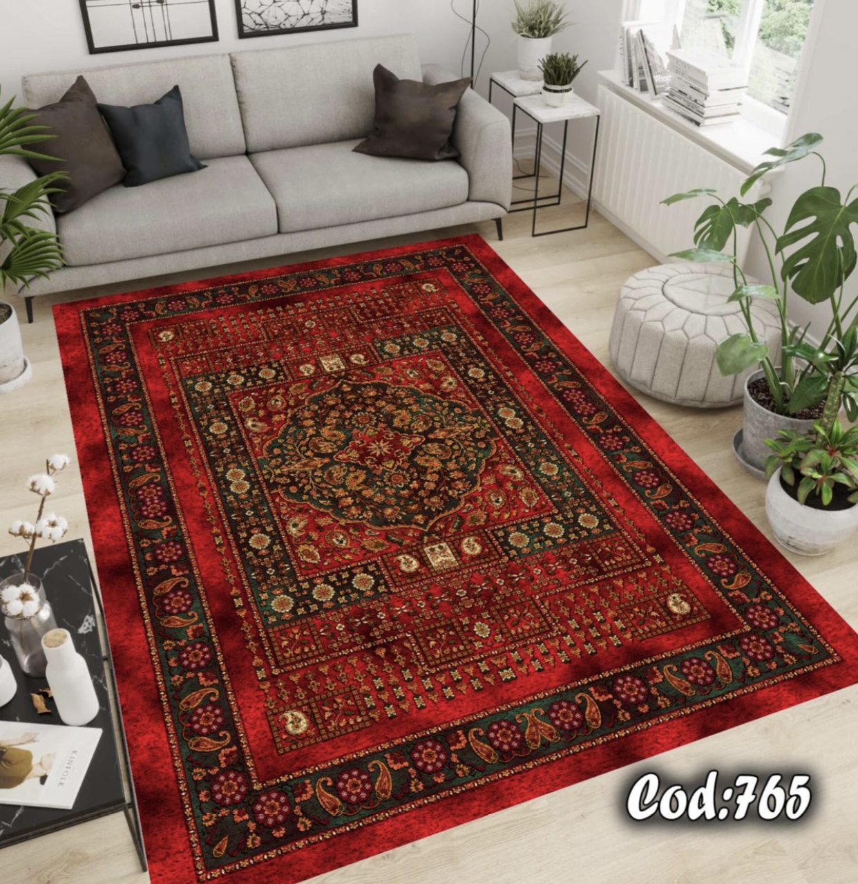 فرشینه مخمل سنتی قجری