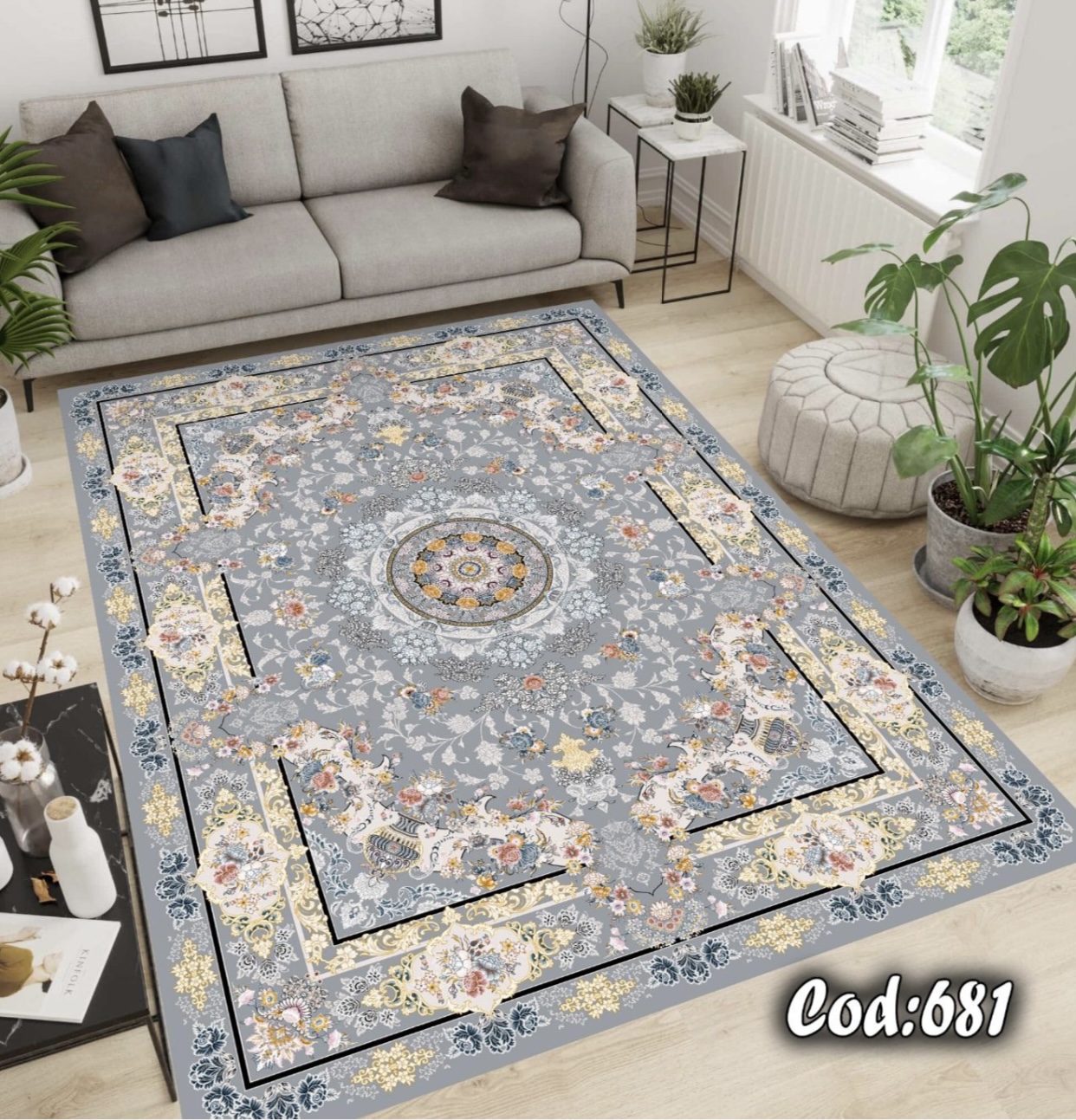 فرشینه مخمل کلاسیک