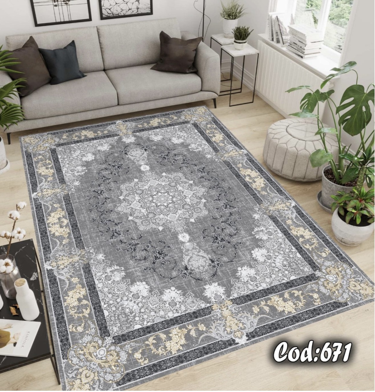 فرشینه مخمل کلاسیک