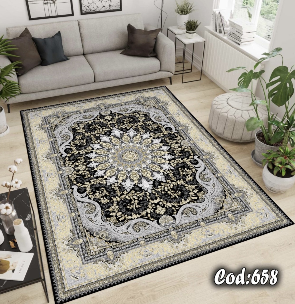فرشینه مخمل کلاسیک