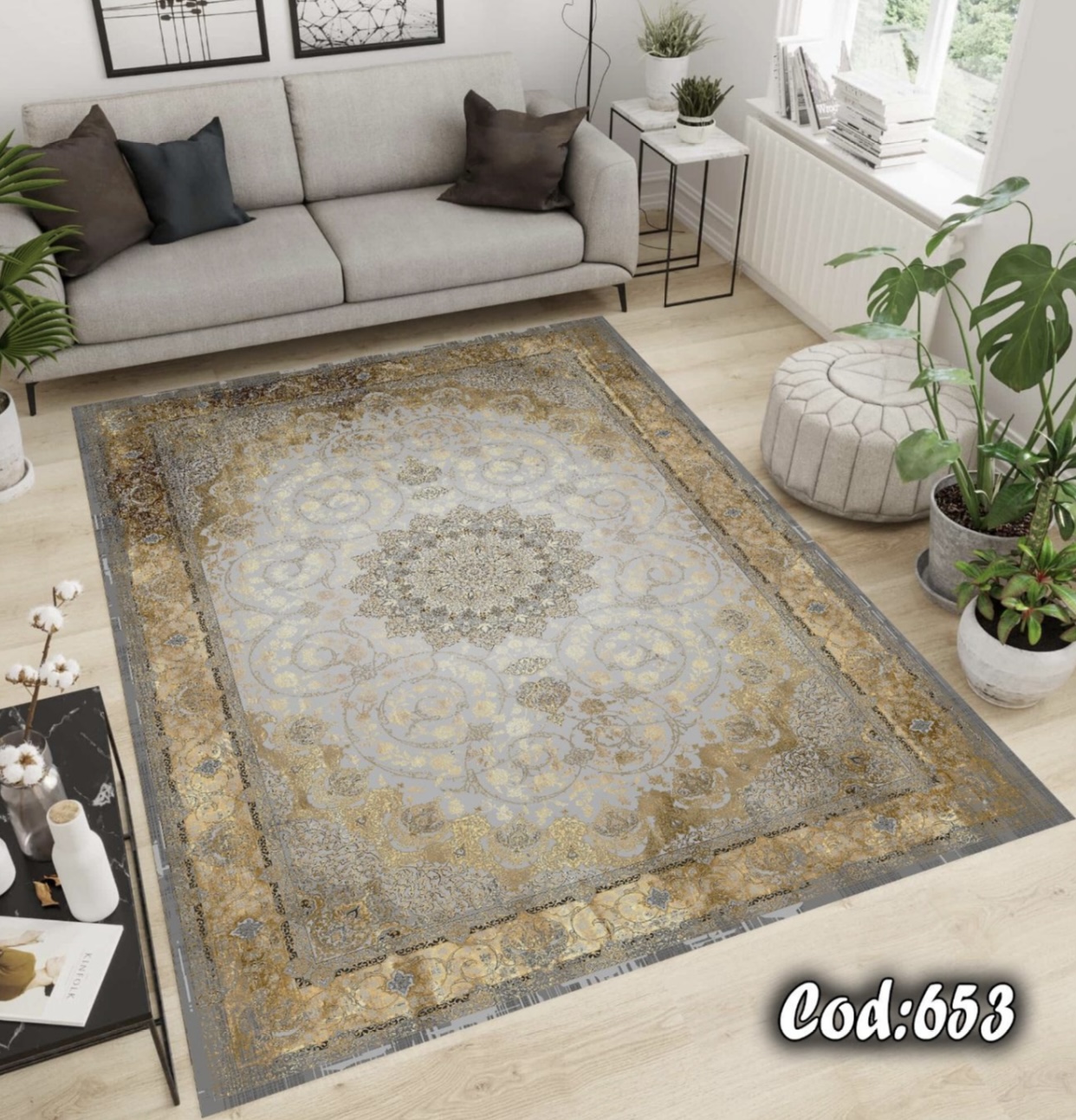 فرشینه مخمل کلاسیک