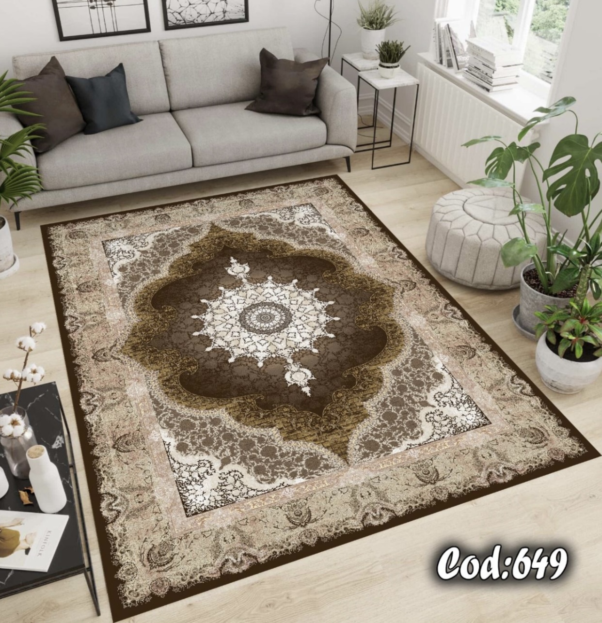 فرشینه مخمل کلاسیک