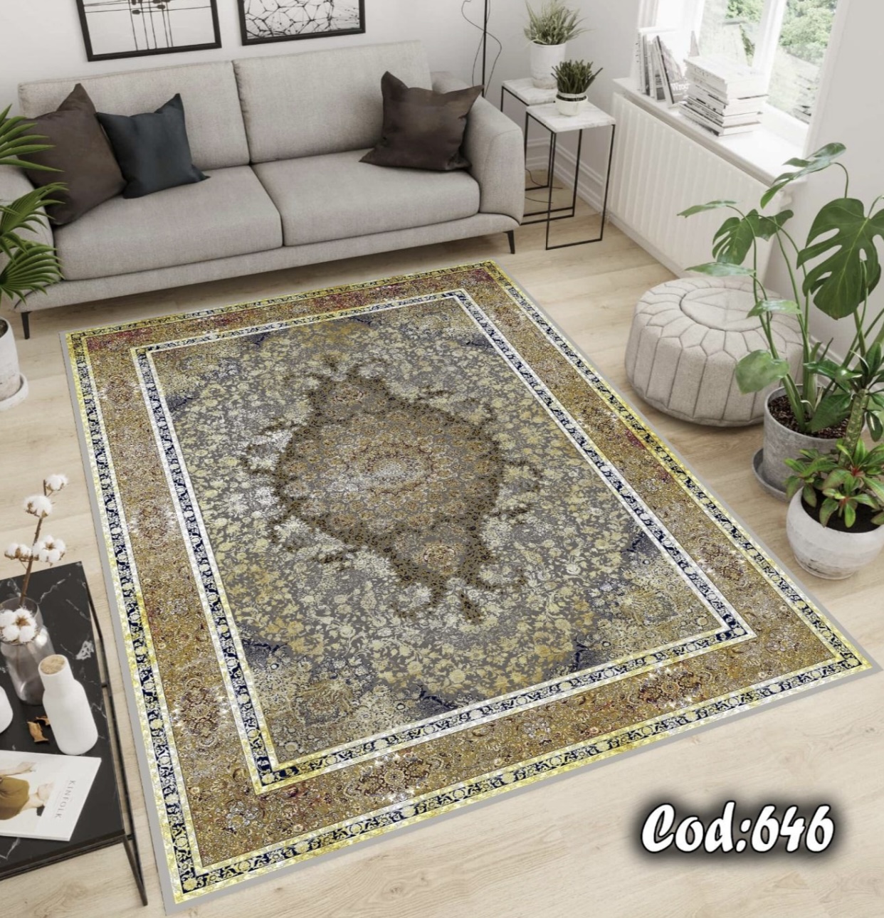 فرشینه مخمل کلاسیک