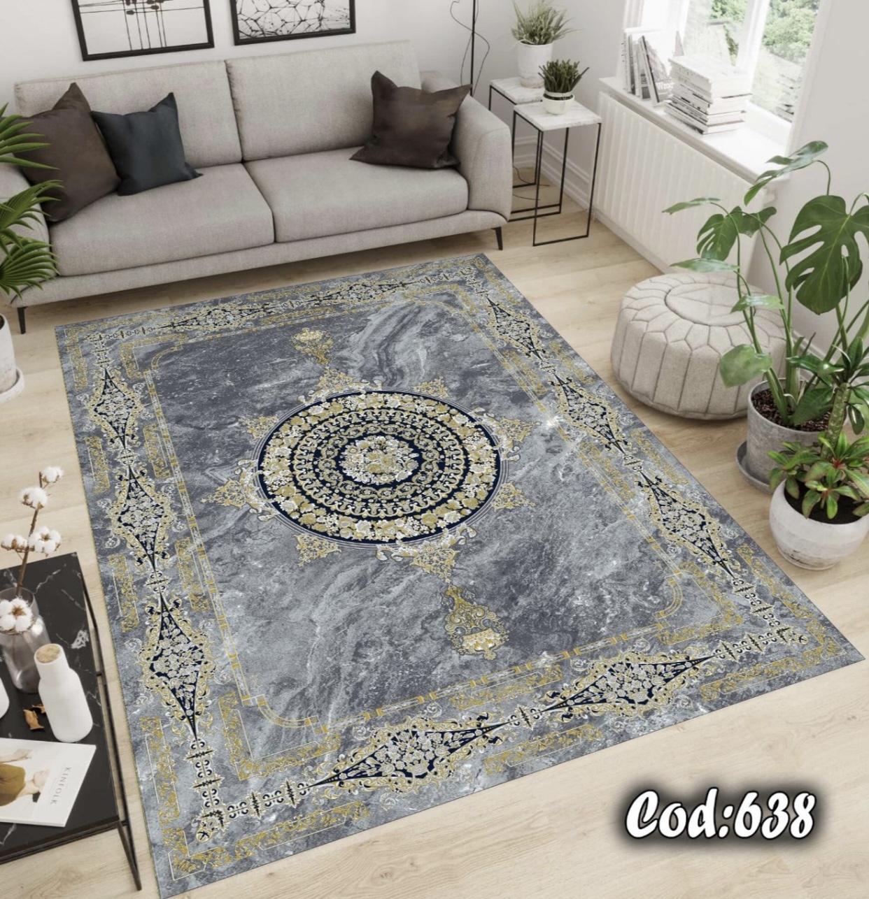 فرشینه مخمل طرح ماربل
