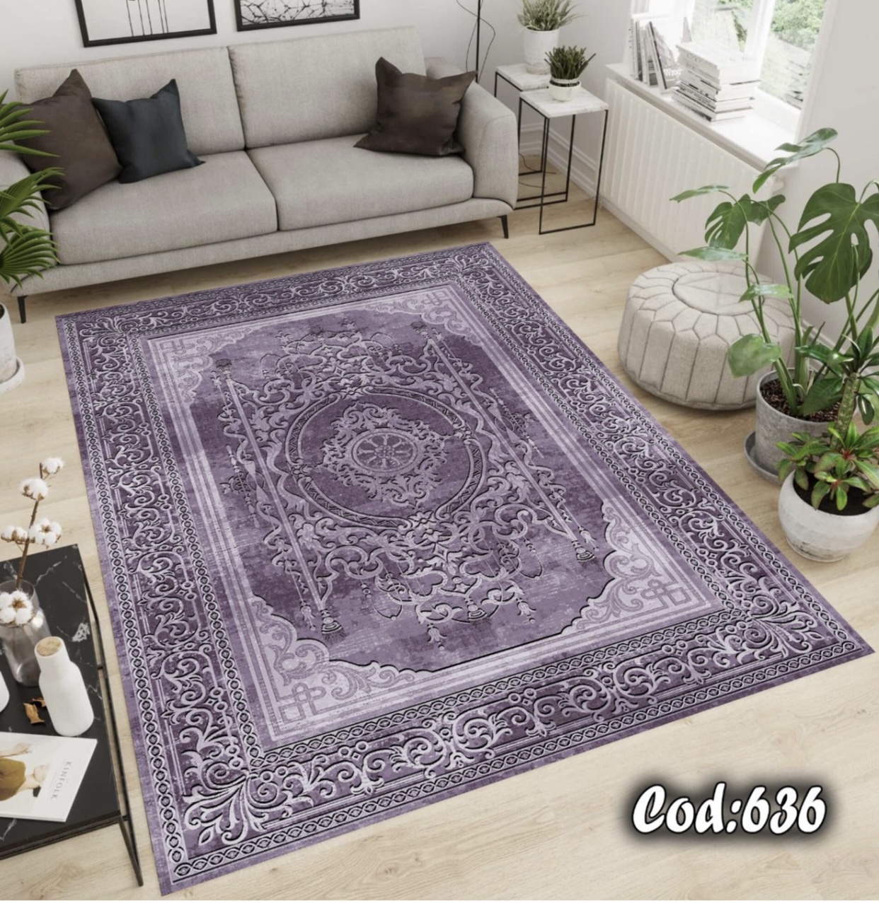 فرشینه مخمل طرح فرانسوی