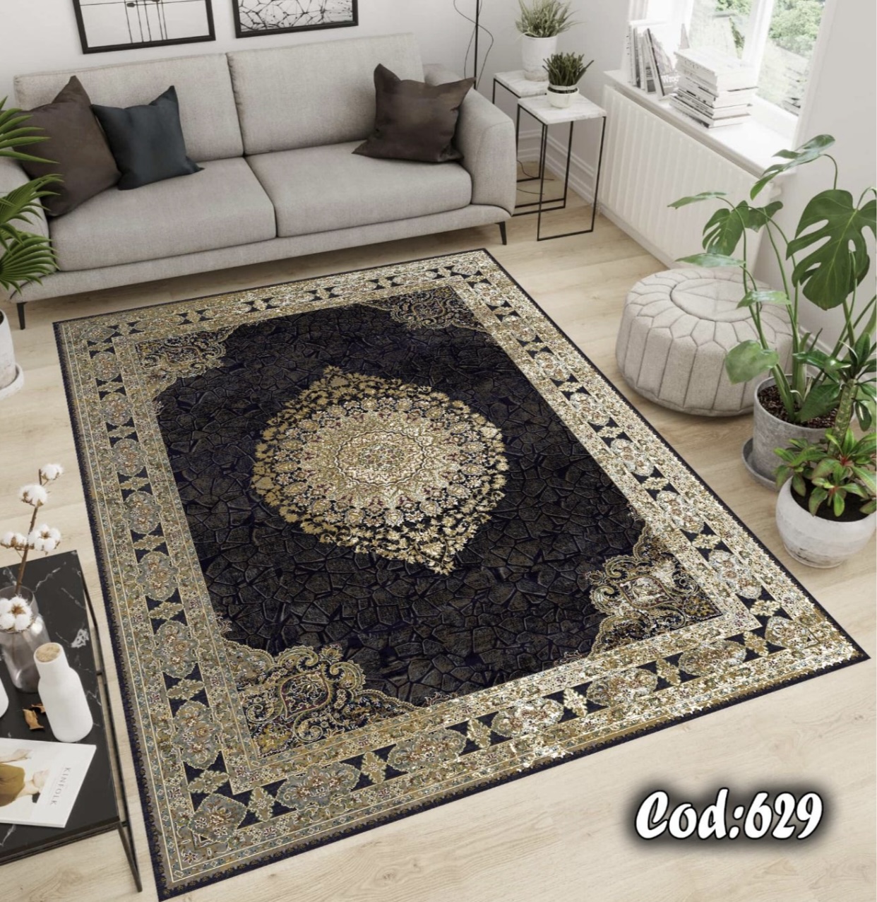 فرشینه مخمل کلاسیک