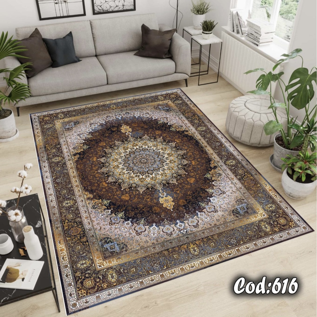 فرشینه مخمل کلاسیک