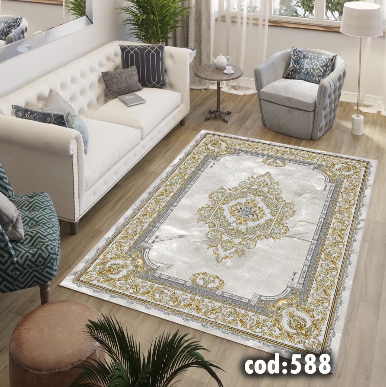 فرشینه مخمل ماربل