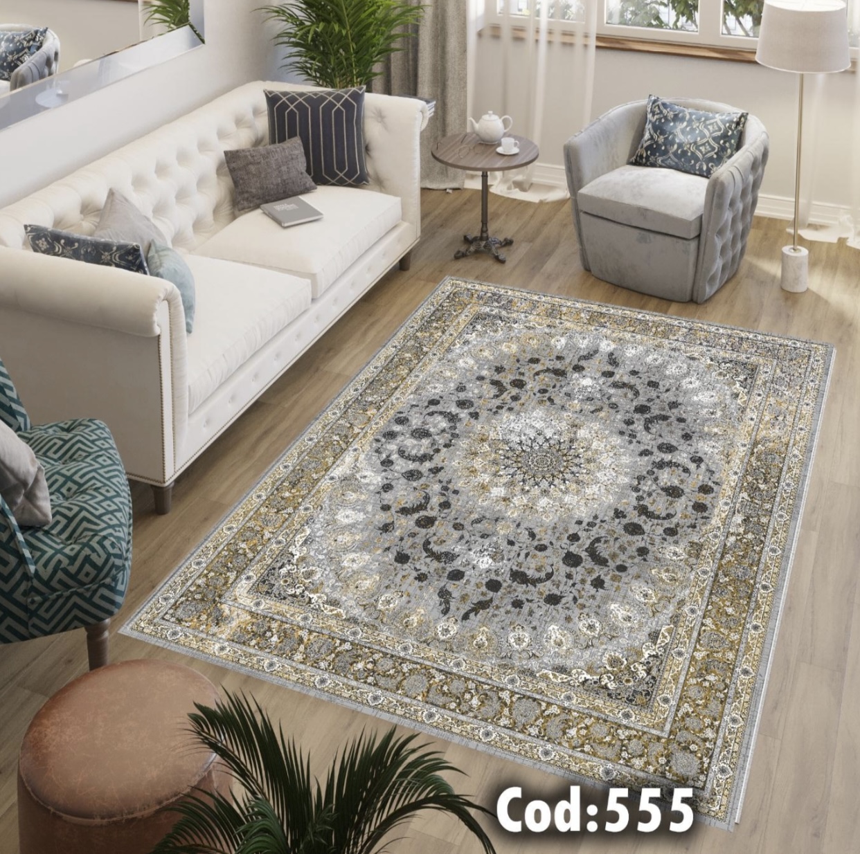 فرشینه مخمل کلاسیک