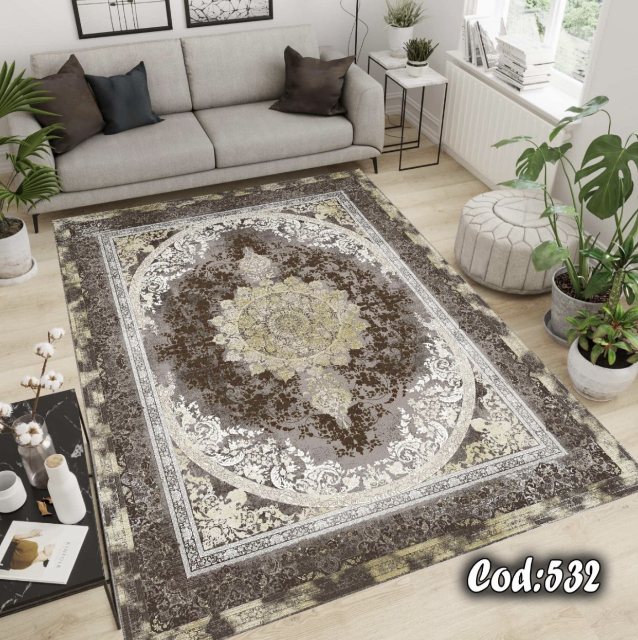 فرشینه مخمل کلاسیک