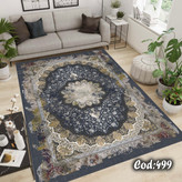 فرشینه مخمل کلاسیک تیره