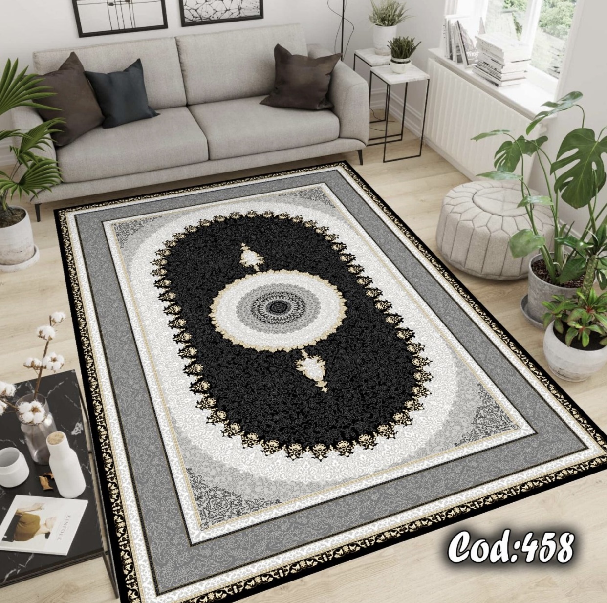 فرشینه مخمل کلاسیک