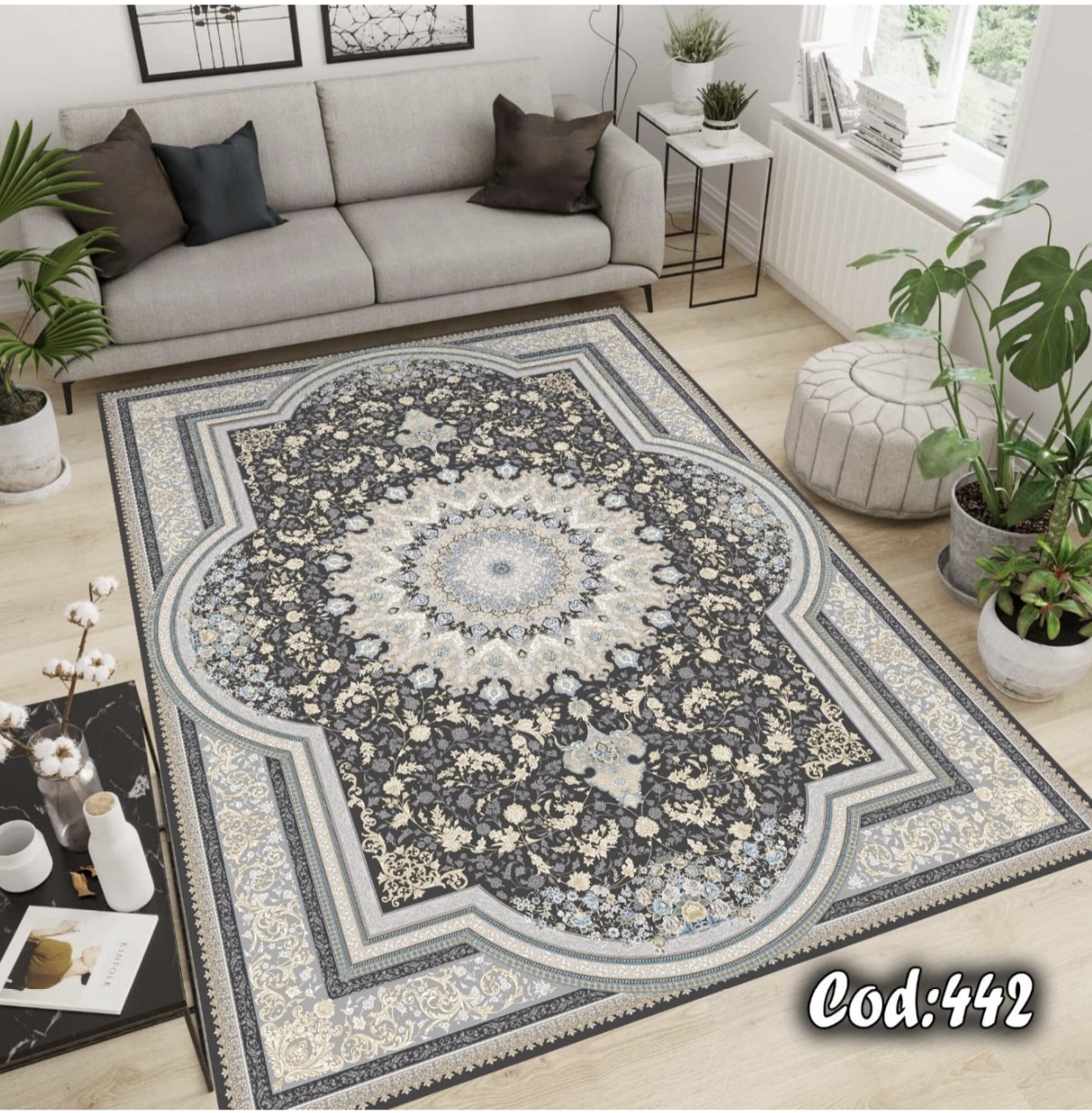 فرشینه مخمل کلاسیک