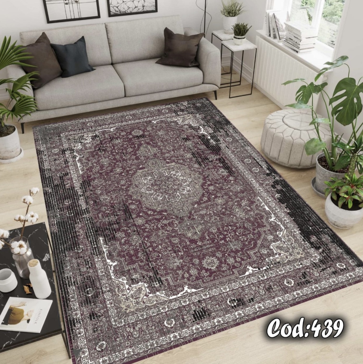 فرشینه مخمل کلاسیک