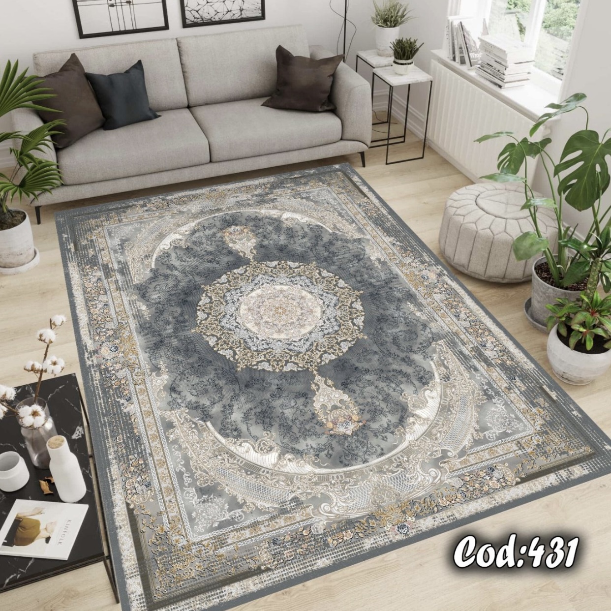 فرشینه مخمل کلاسیک