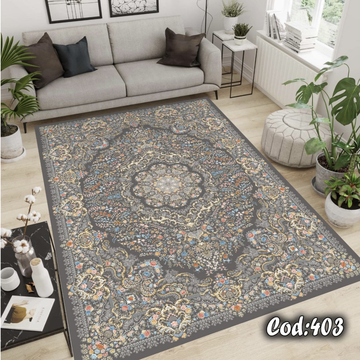 فرشینه مخمل کلاسیک