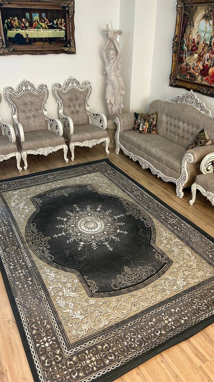روفرشی کشدار مخمل شانل مشکی