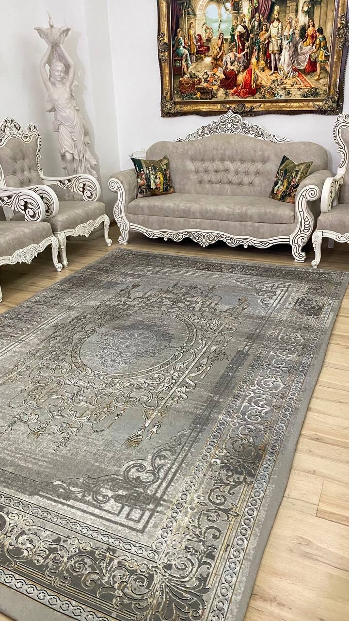 روفرشی کشدار مخمل طرح فرانسوی