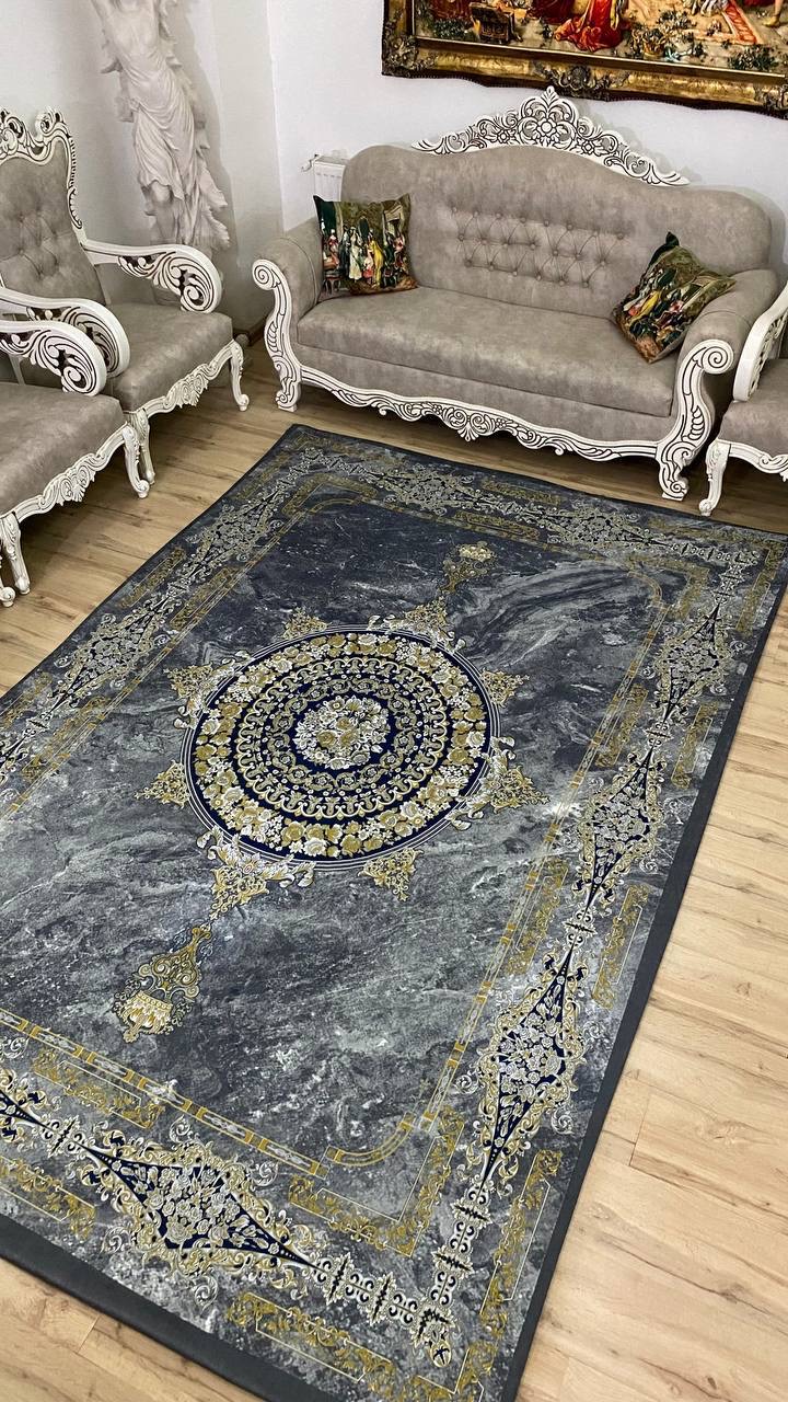 روفرشی کشدار مخمل طرح ماربل