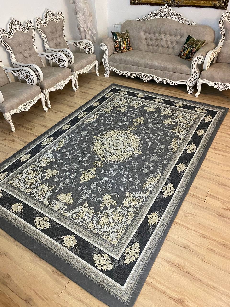 روفرشی کشدار مخمل شانل کلاسیک