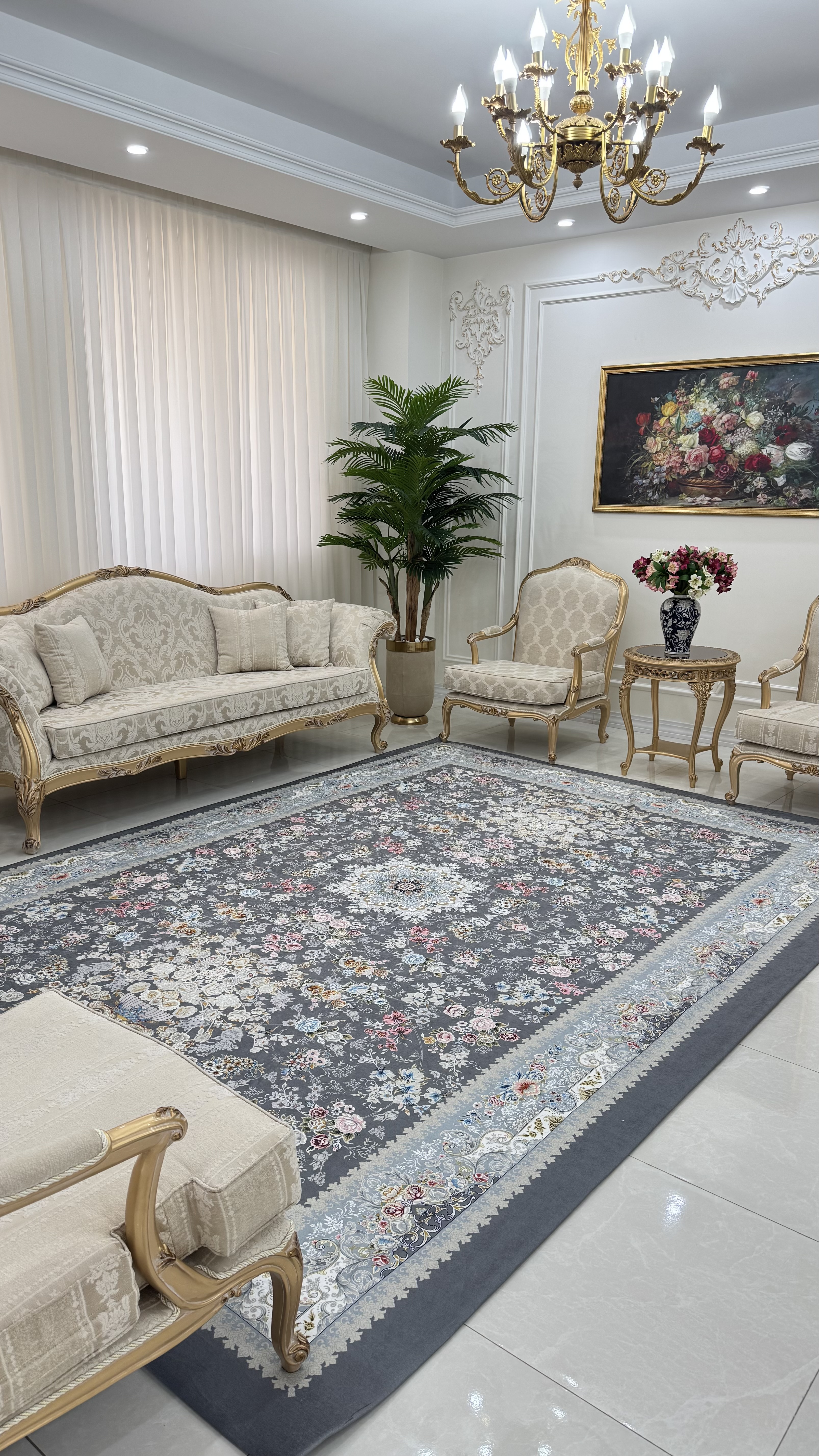 روفرشی کشدار مخمل شانل افشان