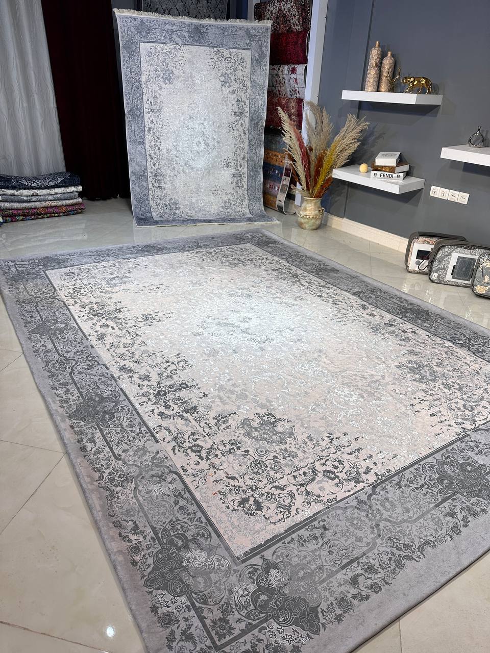 روفرشی کشدار مخمل شانل کلاسیک