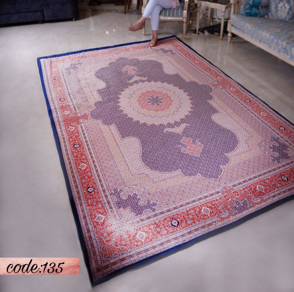 روفرشی کشدار مخمل طرح ریزماهی